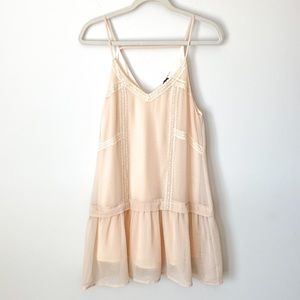 ASTR Sleeveless Mini Dress in Pink Size XS